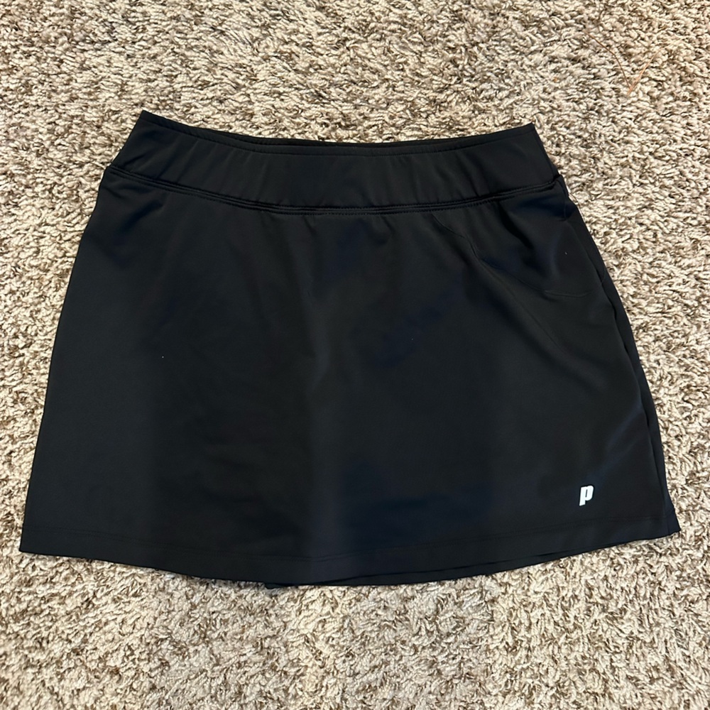 Prince Jet Black Sports Skirt